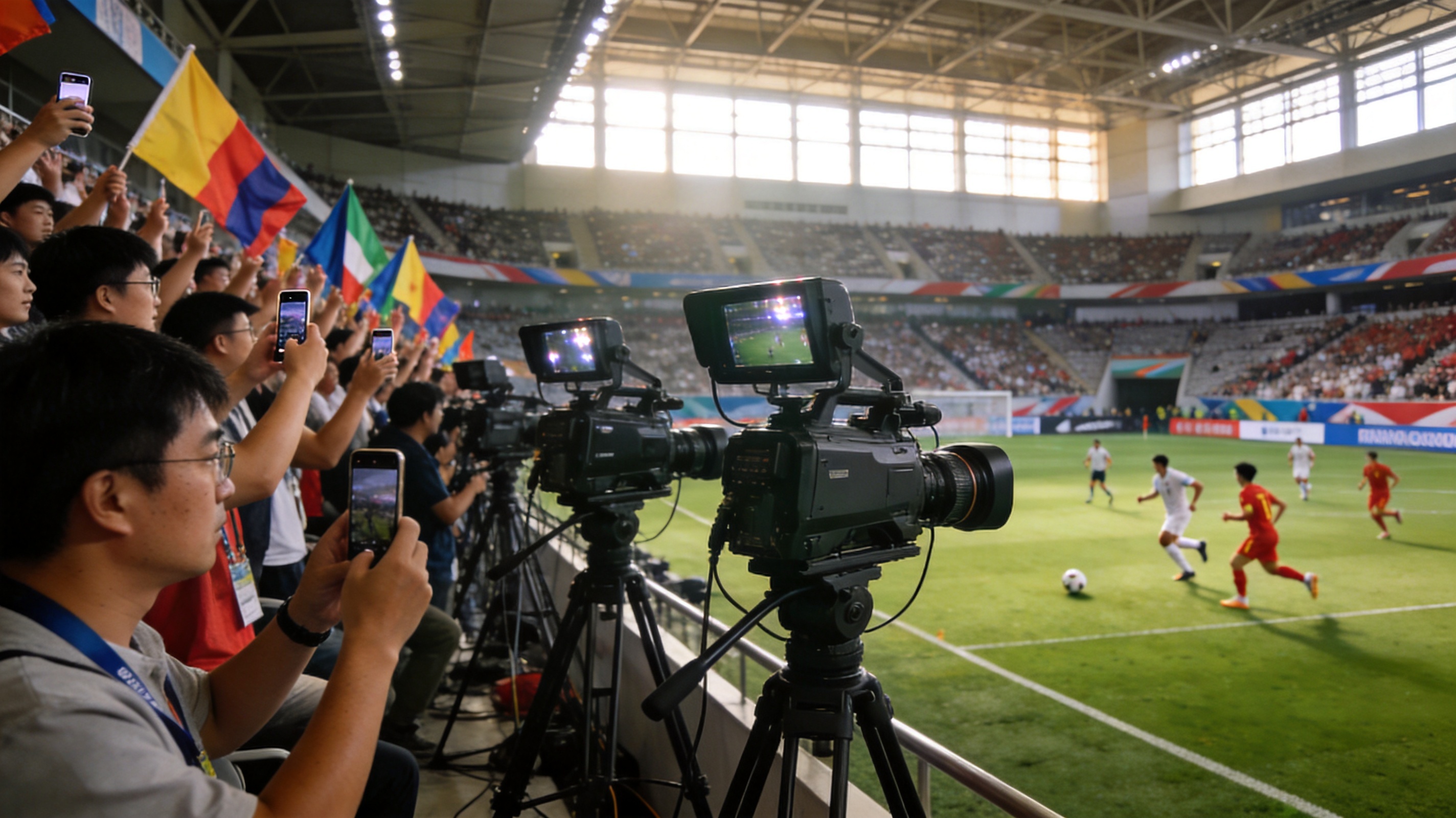 U8国际集团体育赛事现场 足球比赛高清直播